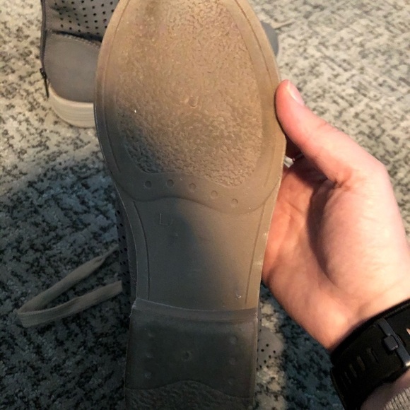 Rue 21 Gray ankle boots - Picture 3 of 4